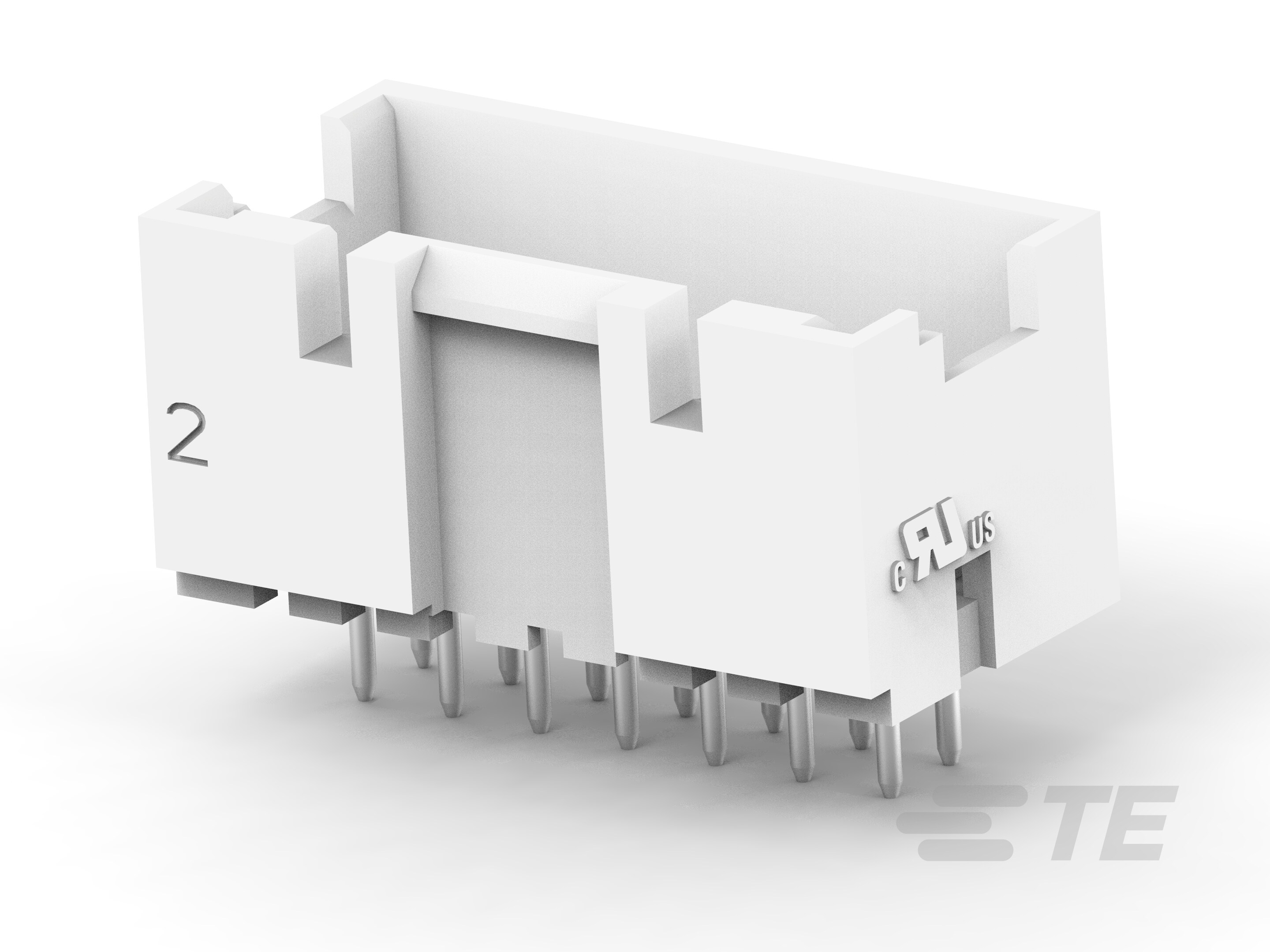 ASSY,HDR,VERT,GWT,NO-BOSS,DUAL ROW,EP2.5-1-2323751-4