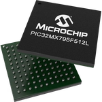 Microchip Technology-PIC32MX795F512LT-80V/BG Microcontrollers - MCUs MCU 32-bit MIPS32 M4K RISC 512KB Flash 2.5V/3.3V 121-Pin TFBGA T/R