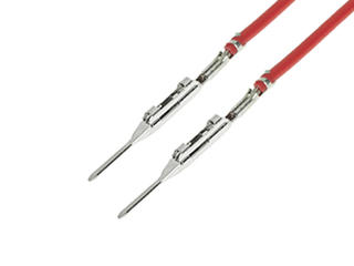 2177922125 - Pre-Crimped Lead Squba 1.8 Male-to-Squba 1.8 Male, Tin (Sn) Plating, 450.00mm Length, 22 AWG, Red