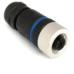 Bulgin Limited-PXPPAM12FBF03ASTPG9 Connector Circular Conn M12 Circular SKT 3 POS Screw ST Cable Mount 3 Terminal 1 Port Buccaneer Bulk