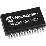 Microchip Technology-PIC24FV16KA302T-I/SS Microcontrollers - MCUs MCU 16-bit PIC RISC 16KB Flash 2.5V/3.3V/5V 28-Pin SSOP T/R
