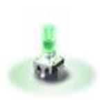 Bourns-PEL12T-4226F-S1024 Mechanical Encoders Mechanical Encoder Rotary Incremental Flat 0.005N.m Straight Quadrature Digital Square Wave 24PPR Through Hole PC Pin