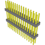 Samtec-EW-15-13-G-D-600 Connector Headers and PCB Receptacles Conn Board Stacker HDR 30 POS 2.54mm Solder ST Top Entry Thru-Hole Bulk