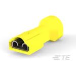 TE Connectivity-4-520447-2 Connector Terminals Quick Disconnect Terminal 10-12AWG Brass Yellow F 23.7mm Tin Reel/Strip
