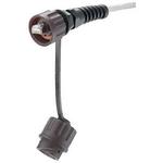 Panduit-MPI588T Connector Telephone and Telecom Conn RJ-45 PL 8 POS Crimp ST Cable Mount 8 Terminal 1 Port Cat 5e