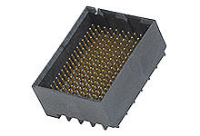 761451124 - Impact 100 Ohm 6 Pair Vertical Backplane Header, Unguided, Dual Endwall,  10 Columns, 180 Circuits, Pin Length 4.90mm, Plated Through Hole Dimension 0.46mm, Lead-Free