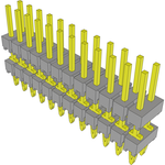 Samtec-PHT-112-03-L-D Connector Headers and PCB Receptacles Conn Unshrouded Header HDR 24 POS 2.54mm Press Fit ST Top Entry Thru-Hole Tube