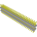 Samtec-TW-28-04-G-D-250-130-002 Connector Headers and PCB Receptacles Conn Board Stacker HDR 56 POS 2mm Solder ST Top Entry Thru-Hole Bulk