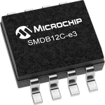Microchip Technology-SMDB12CE3/TR7 ESD Suppressors ESD Suppressor TVS Bi-Dir 12V 8-Pin SO T/R