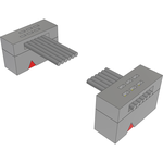 Samtec-FFSD-03-D-20.00-01  Cable Assembly 0.508m 30AWG 1.27mm 6 to 6 POS IDC Connector to IDC Connector F-F TIGER EYE™ Bulk