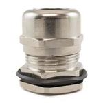 Alpha Wire-MES25 NC080 Cable Accessories Cable Accessories Cable Gland Brass Silver Nickel