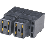 Molex-0783482011 Connector Backplane Conn Backplane RCP 8 POS 5.2mm Solder RA Thru-Hole Impact™ Tray