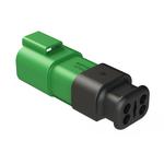 Amphenol-AT04-4P-SR01GRN Connector Discrete Wire Housing Conn Housing RCP 4 POS Crimp ST Cable Mount Green Amphenol-AT04-4P-SR01GRN Connector Discrete Wire Housing Conn Housing RCP 4 POS Crimp ST Cable Mount Green