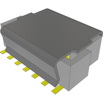 Samtec-BKS-113-01-L-V-A-P-TR Connector Headers and PCB Receptacles Conn Socket Strip SKT 13 POS 1mm Solder ST SMD TIGER CLAW™ T/R
