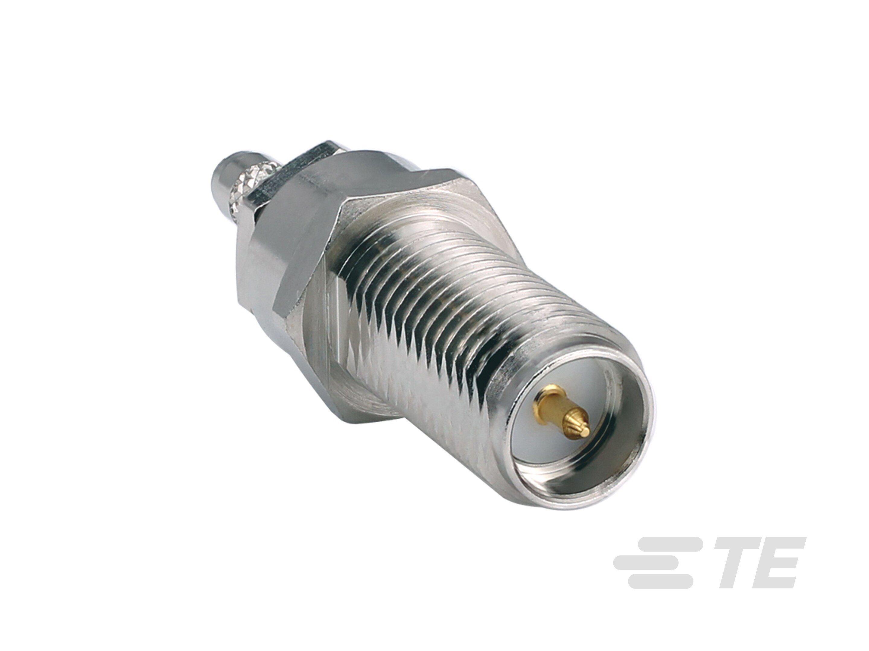RP-SMA Jack 50 Ohm Bulkhead Mount Crimp-CONREVSMA005 RP-SMA Jack 50 Ohm Bulkhead Mount Crimp-CONREVSMA005
