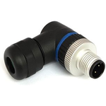 Bulgin Limited-PXPPAM12RAM03ASTPG9 Connector Circular Conn M12 Circular PIN 3 POS Screw RA Cable Mount 3 Terminal 1 Port Buccaneer Bulk