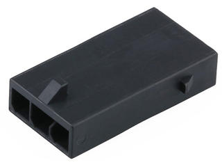 2237940301 - Micro-Fit+ Plug Housing, Single Row, 3 Circuits, UL 94V-0, Free Hanging, Glow-Wire Capable, Black