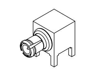 733666421 - MCX Plug, Right-Angle, PCB Receptacle, Through Hole, Brass Body, Gold (Au) Plated, 1.66mm Leg Length, Tray, 50 Ohms 733666421 - MCX Plug, Right-Angle, PCB Receptacle, Through Hole, Brass Body, Gold (Au) Plated, 1.66mm Leg Length, Tray, 50 Ohms