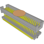 Samtec-TOLC-125-32-S-Q-A-K Connector Headers and PCB Receptacles Conn Shrouded Header (4 Sides) HDR 100 POS 0.635mm Solder ST SMD Tube