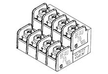 387068016 - 8.26mm Pitch Beau PCB Terminal Strip, without Mounting Ends, Dual Level Terminal Block, 16 Circuits