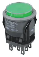 NKK SWITCHES LB25CGW01-5F12-JF