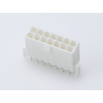 Molex-0039289148 Connector Headers and PCB Receptacles Conn Wire to Board HDR 14Power POS 4.2mm Solder ST Top Entry Thru-Hole Mini-Fit Jr Tray