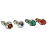 Dialight-677-3432-324F Panel Mount Indicators LED Panel Mount Indicator Uni-Color Blue 1200mcd 2-Pin