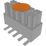 Samtec-IPS1-105-01-L-D-VS-LC-K-TR Connector Headers and PCB Receptacles Conn Isolated Power Socket Strip SKT 10 POS 2.54mm Solder ST Top Entry SMD Mini Mate® T/R