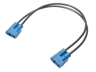 2219602025 - PowerWize-to-PowerWize Off-the-Shelf (OTS) Cable Assembly, Female, Single Row, 1000.00mm Length, 2 AWG, 2 Circuits, Blue
