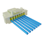 Samtec-S1SST-07-28-GF-01.80-L Cable Assembly Other Cable Assembly Discrete Wire 0.045m 28AWG Wire to Board 7 POS SKT Crimp Micro Mate™ Bag