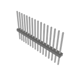 Samtec-MTMM-116-14-T-S-450 Connector Headers and PCB Receptacles Conn Unshrouded Header HDR 16 POS 2mm Solder ST Top Entry Thru-Hole Bulk