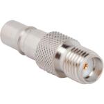 Amphenol RF-242262 Connector RF Conn QMA-SMA Adapter 0Hz to 18GHz 50Ohm ST RCP/RCP Gold