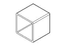 1301170049 - Standard Box Track System, End Cap