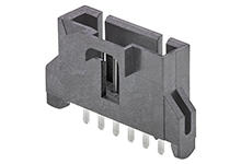 1719720115 - 2.54mm Pitch SL Header, Single Row, Vertical, LCP, Shrouded, Through Hole, with Pegs, 0.38µm Selective Gold (Au) Plating, 15 Circuits