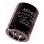 KEMET Corporation-PEH534YDG3470M2 Capacitor Aluminum Electrolytic Cap Aluminum Lytic 470uF 450V 20% (35 X 50mm) Snap-In 10mm 0.18 Ohm 1.9A 3000h 105°C Bag