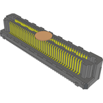 Samtec-LSHM-140-03.0-L-DV-A-N-K-TR Connector Headers and PCB Receptacles Conn Socket and Terminal Strip HDR/SKT 80 POS 0.5mm Solder ST Top Entry SMD Razor Beam™ T/R