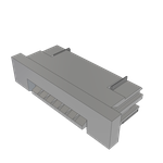 Samtec-ZF1-06-01-TM-WT-TR Connector FFC-FPC Conn FFC/FPC Connector SKT 6 POS 1mm Solder RA SMD T/R