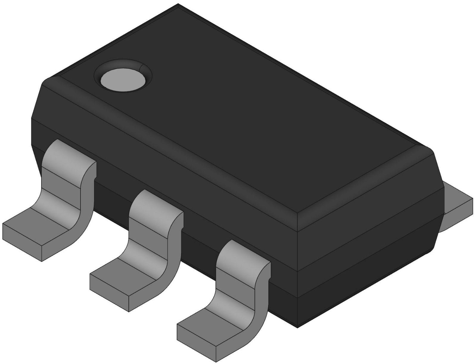Semtech-SC4626ASKTRT DC to DC Converter and Switching Regulator Chip Conv DC-DC 2.9V to 5.5V Synchronous Step Down Single-Out 1V 1A 5-Pin SOT-23 T/R