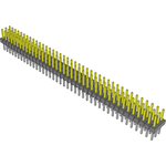 Samtec-HTSW-140-08-L-T Connector Headers and PCB Receptacles Conn Unshrouded Header HDR 120 POS 2.54mm Solder ST Top Entry Thru-Hole Bulk