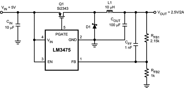 LM3475 product image