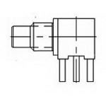 TE Connectivity-1060259-1 Connector RF Conn SMC 0Hz to 10GHz 50Ohm Solder RA Thru-Hole F Gold Package TE Connectivity-1060259-1 Connector RF Conn SMC 0Hz to 10GHz 50Ohm Solder RA Thru-Hole F Gold Package
