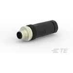 TE Connectivity-T4111502031-000 Connector Circular Standard Circular Connectors M12,MALE,STRAIGHT,D CODE,3P,PG9,GOLD