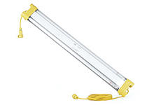 1301080104 - Super-Safeway Twin Tube 160W Fluorescent Work Light 4 Lamps with 16/3 SJTW Feed Thru 7.62m (25.0') Cord Length