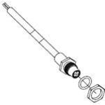 Molex-1200990007 null Cable Assembly Circular Lead 2m 24AWG Circular 5 POS F PROFIBUS Data Line