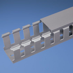 Panduit-NNC50X100LG2 Wiring Ducts Wiring Ducts Slotted Rectangular Screw Polyphenylene Oxide Light Gray