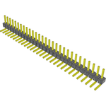 Samtec-MTSW-129-08-T-S-210-RA Connector Headers and PCB Receptacles Conn Unshrouded Header HDR 29 POS 2.54mm Solder RA Side Entry Thru-Hole Bulk
