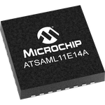 Microchip Technology-ATSAML11E14A-MUT Microcontrollers - MCUs MCU 32-bit ARM Cortex M23 RISC 16KB Flash 3.3V 32-Pin VQFN EP T/R