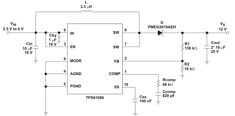 TPS61086 product image