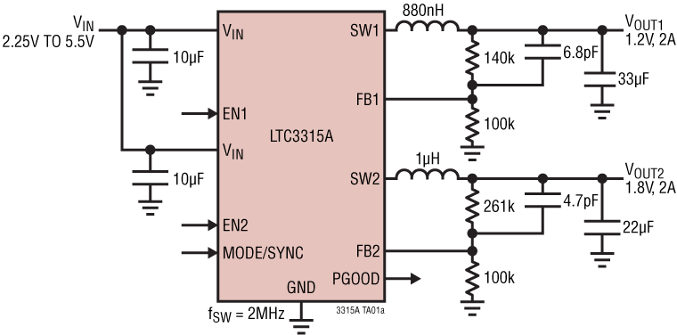 LTC3315B product image