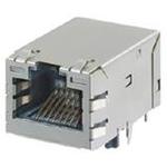 Molex-937678126 Connector Telephone and Telecom Conn RJ-45 F 8 POS 1.27mm Solder RA Thru-Hole 12 Terminal 1 Port T/R